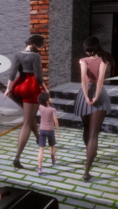 我的美腿女友和她的内向表弟